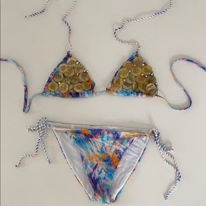 Chio embellished bikini